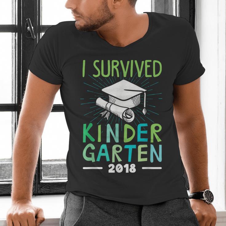 Kindergarten Graduation Graduate t Shirt 2018 Men's V-Neck T-Shirt