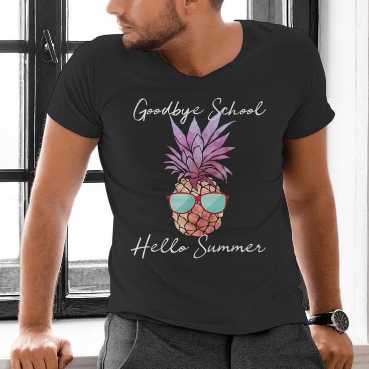 Last Day Of School Shirt Teacher Tee Graduation Men Women Kids Men's V-Neck T-Shirt