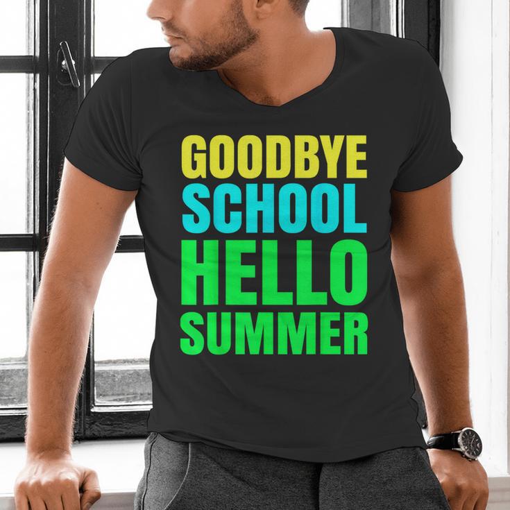 Last Day Of School Shirt Teacher Tee Graduation Men's V-Neck T-Shirt