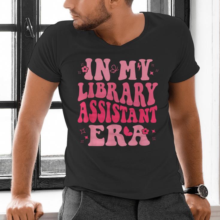 Librarian Assistant Shirt Books Reader Library Assistant Men's V-Neck T-Shirt Librarian Assistant Shirt Books Reader Library Assistant Men's V-Neck T-Shirt