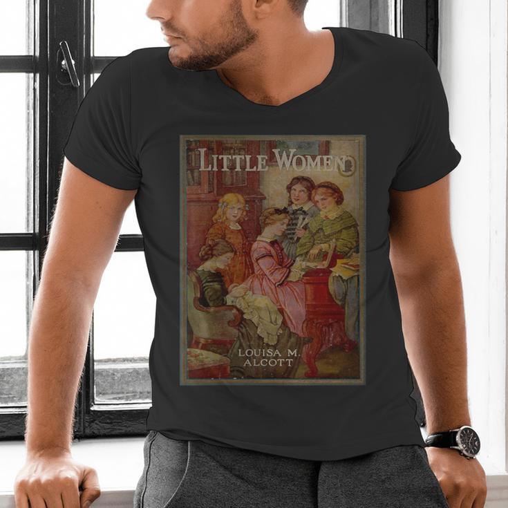 Little Women Book Cover Men's V-Neck T-Shirt