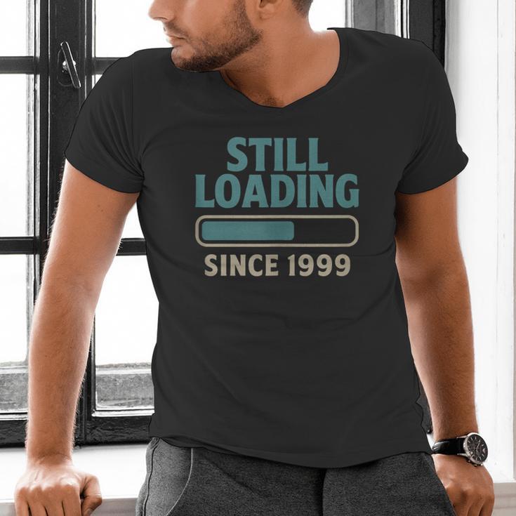 Still Loading Since 1999 Retro Tech Nostalgia Men's V-Neck T-Shirt Still Loading Since 1999 Retro Tech Nostalgia Men's V-Neck T-Shirt