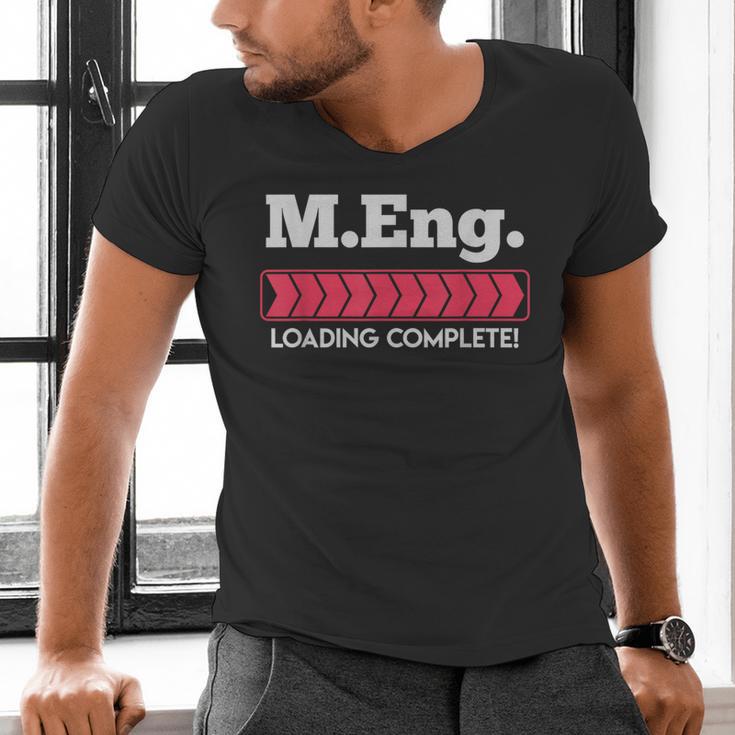 Master Of Engineering Engineer Master Graduation Men's V-Neck T-Shirt