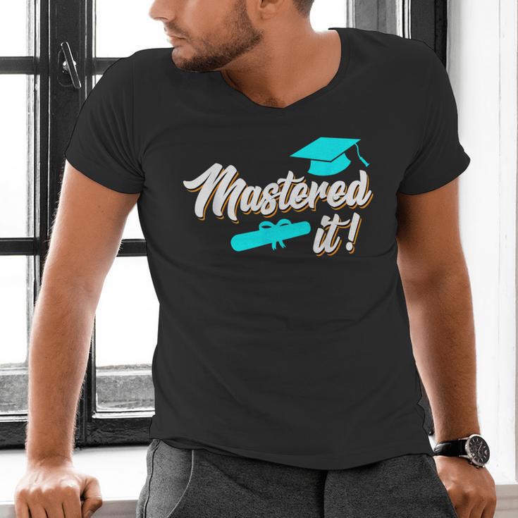 Mastered It Master Graduation Man Master 2026 Men's V-Neck T-Shirt