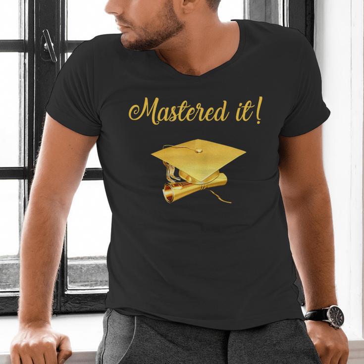 Mastered It Shirt Graduation MD Graduate Men's V-Neck T-Shirt