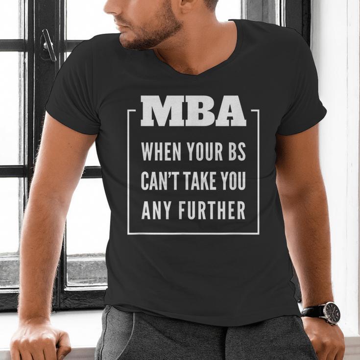 MBA Graduation Men's V-Neck T-Shirt