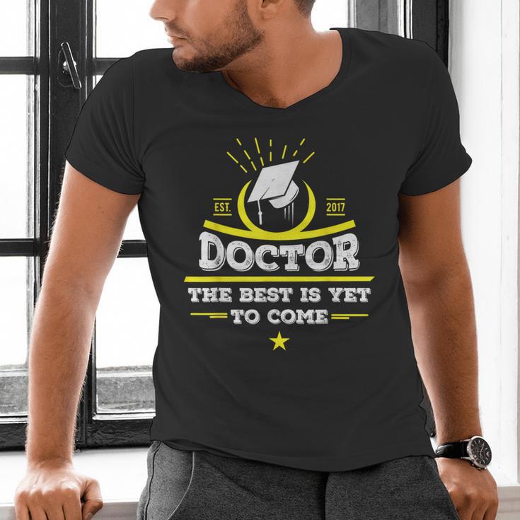 Medical School Graduation Idea For Doctors Men's V-Neck T-Shirt