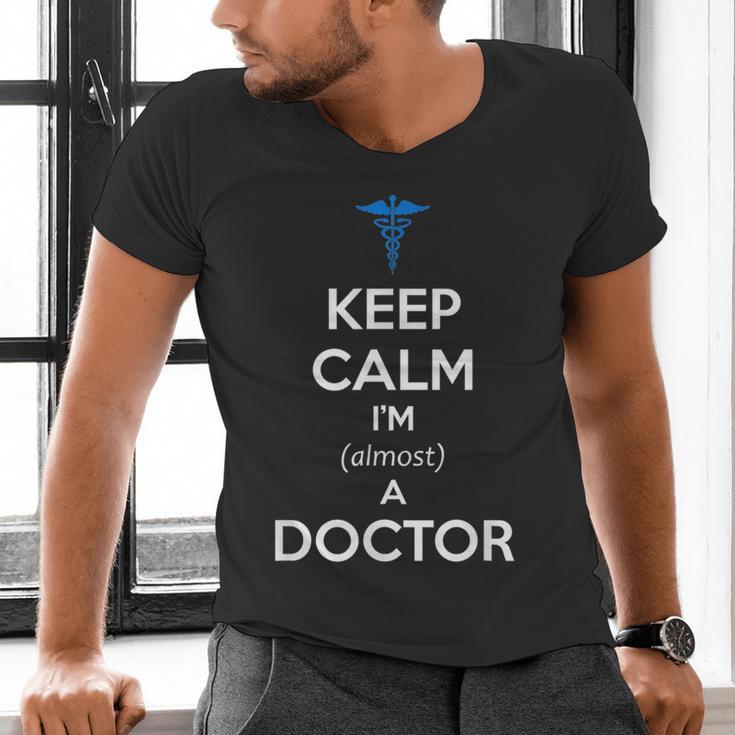 Medical Student Almost Doctor Med School Graduation Men's V-Neck T-Shirt