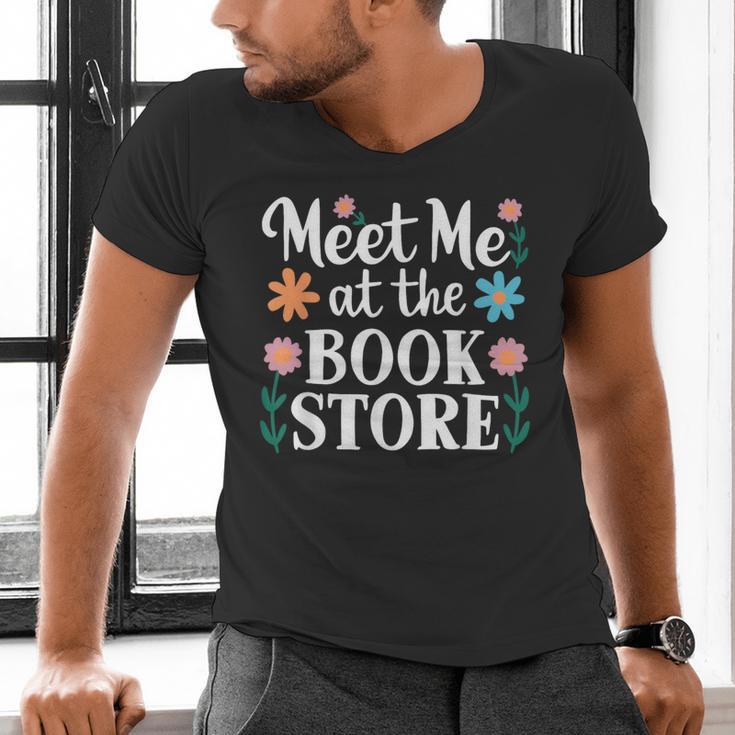 Meet Me At The Book Store Men's V-Neck T-Shirt