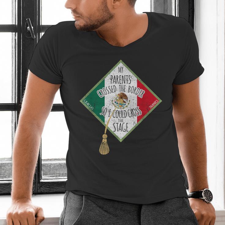 Mexican Pride Graduation 2019 Tshirt Men's V-Neck T-Shirt