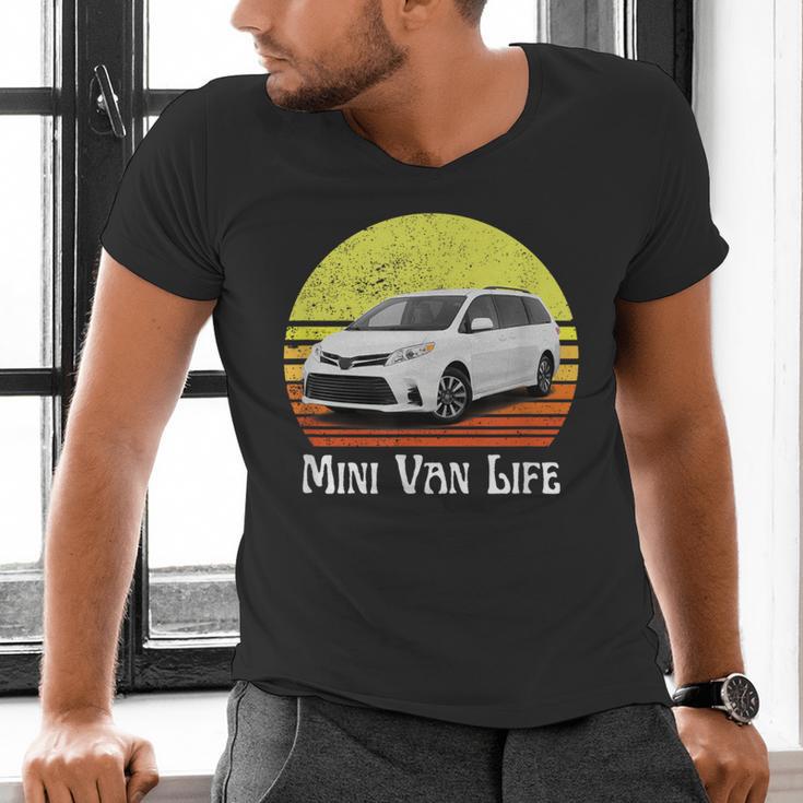 Mini Van Life Soccer Mom Dad Parent For Parents Men's V-Neck T-Shirt