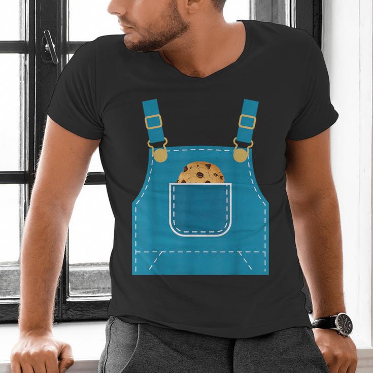 Mouse Halloween Costume Book Cookie Teacher Student Men's V-Neck T-Shirt