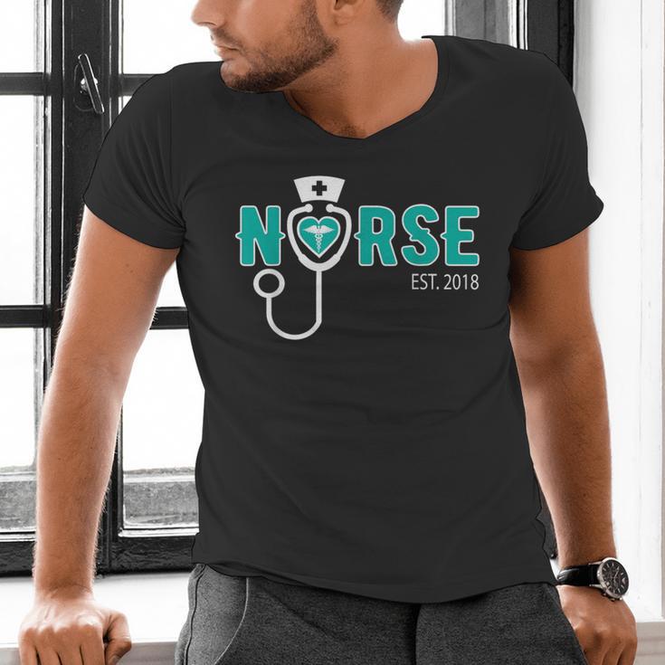 New Grad Nurse Graduation For RN & LPN Men's V-Neck T-Shirt