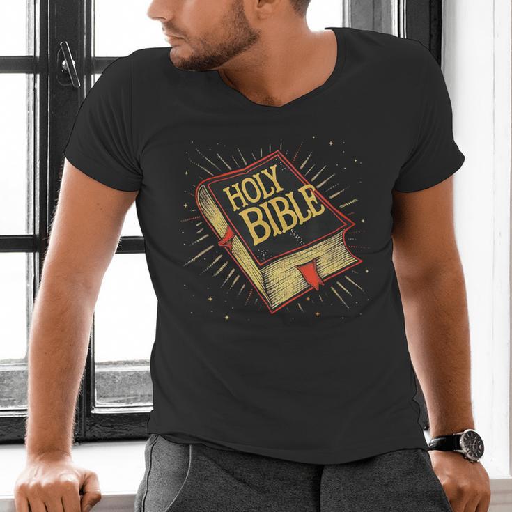 Nice Holy Book Costume For Bible Lovers Men's V-Neck T-Shirt