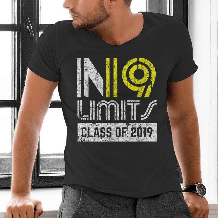 No Limits Class Of 2019 Graduation Vintage Men's V-Neck T-Shirt