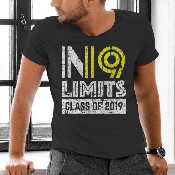 No Limits Cool Class Of 2019 Graduation Men's V-Neck T-Shirt