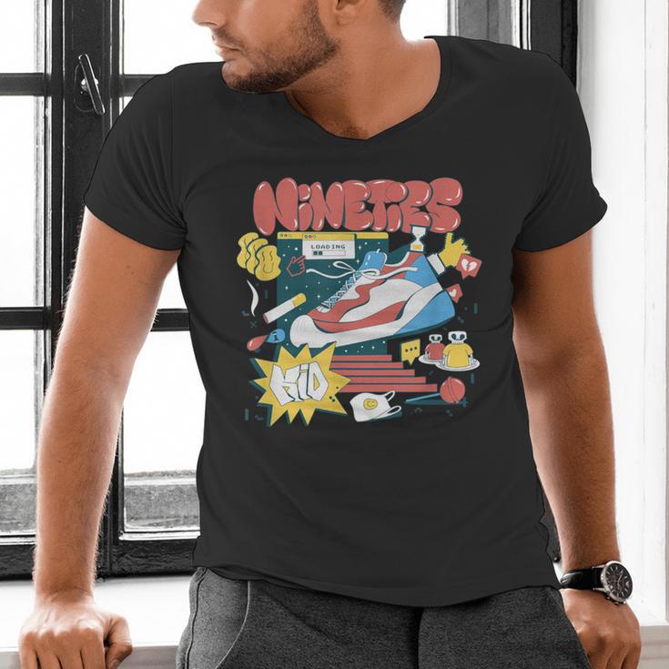 Nostalgia Gen X 90s Nineties Things Men's V-Neck T-Shirt