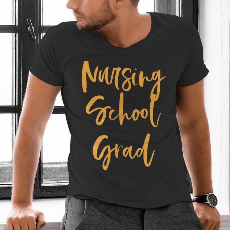 Nurse Pinning Ceremony Nursing School Graduation Shirts Men's V-Neck T-Shirt