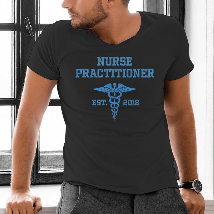 Nurse Practitioner Shirt NP Shirt For Graduation Men's V-Neck T-Shirt