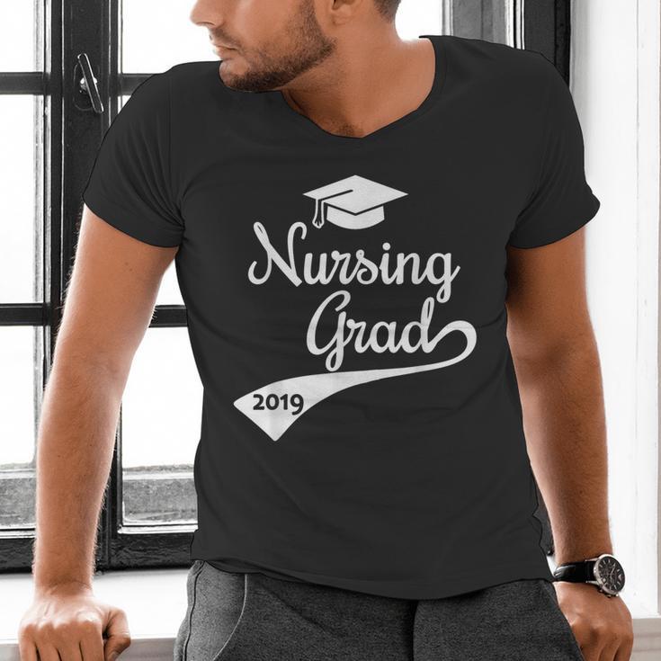Nursing Graduate Grad 2019 Nurses Graduation Men's V-Neck T-Shirt
