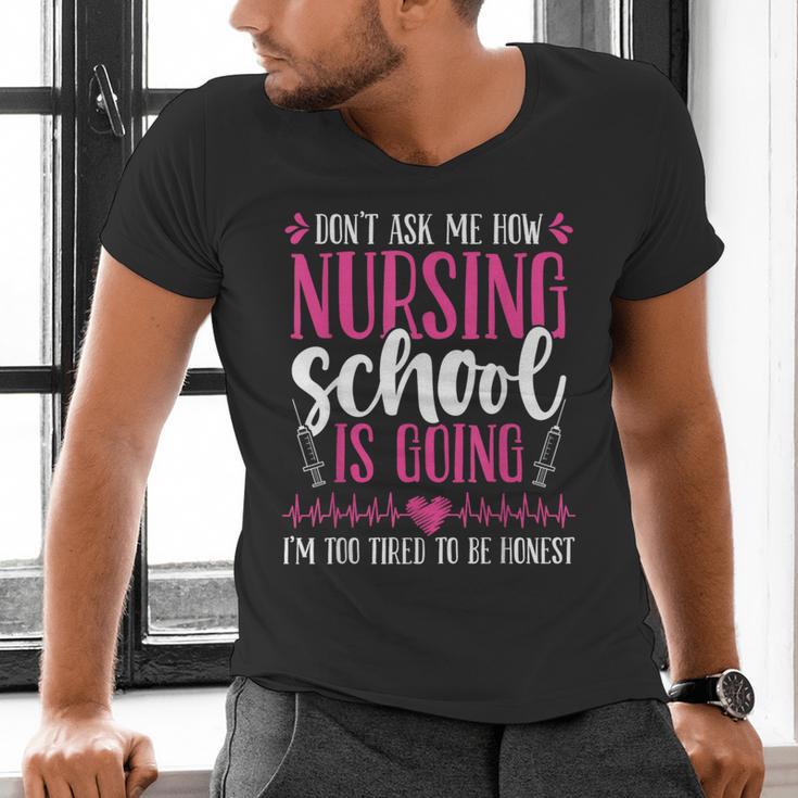 Nursing School Graduate Nurse Graduation Party Men's V-Neck T-Shirt