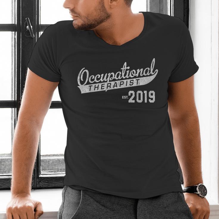 Occupational Therapy 2019 Graduation Men's V-Neck T-Shirt