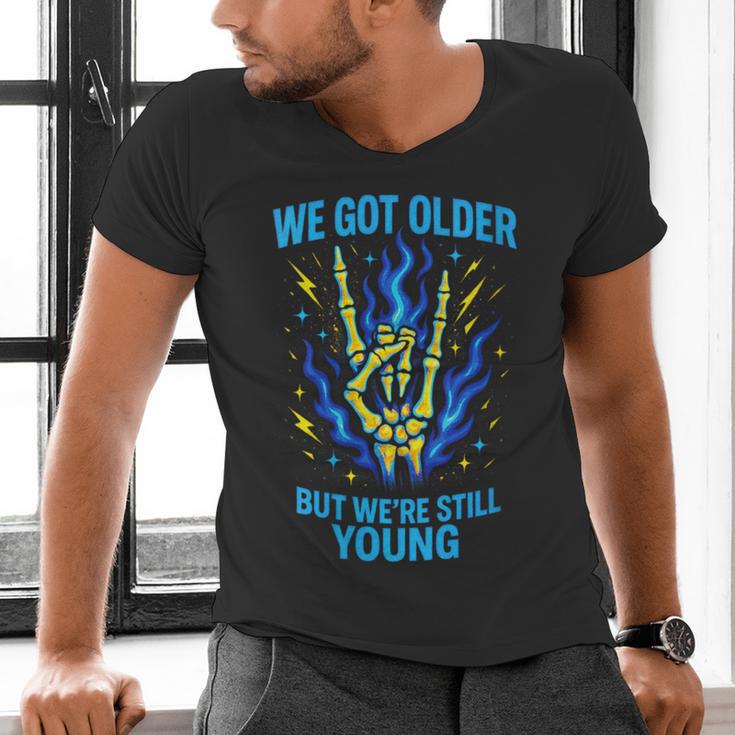 We Got Older Emo Punk Rock Nostalgia Men's V-Neck T-Shirt