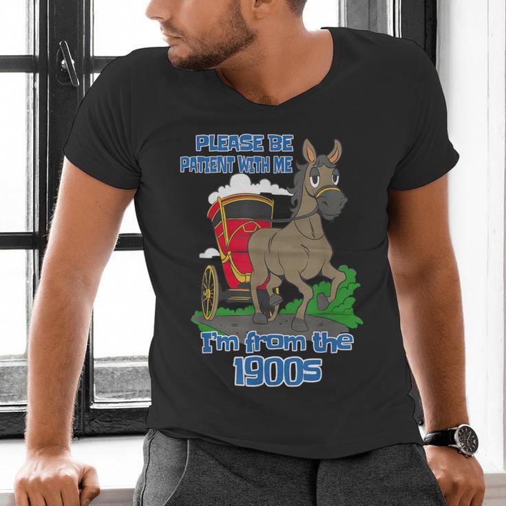Patient With Me I'm From The 1900s Men's V-Neck T-Shirt