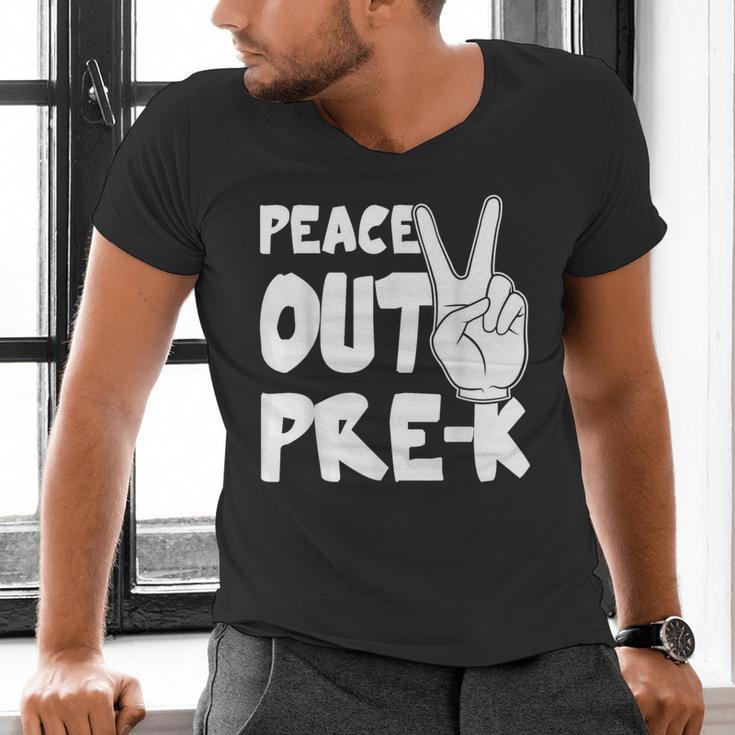 Peace Out Pre-K Great Class Of 2019 Graduation T-Shirt Men's V-Neck T-Shirt