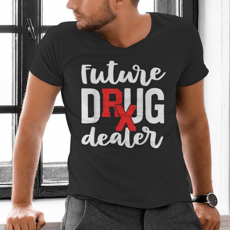 Pharmacist Graduation Pharmacy Future Drug Dealer Men's V-Neck T-Shirt