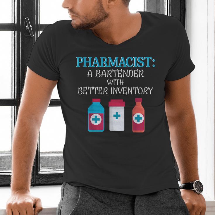 Pharmacist T-Shirt Gag Graduation PharmD Men's V-Neck T-Shirt