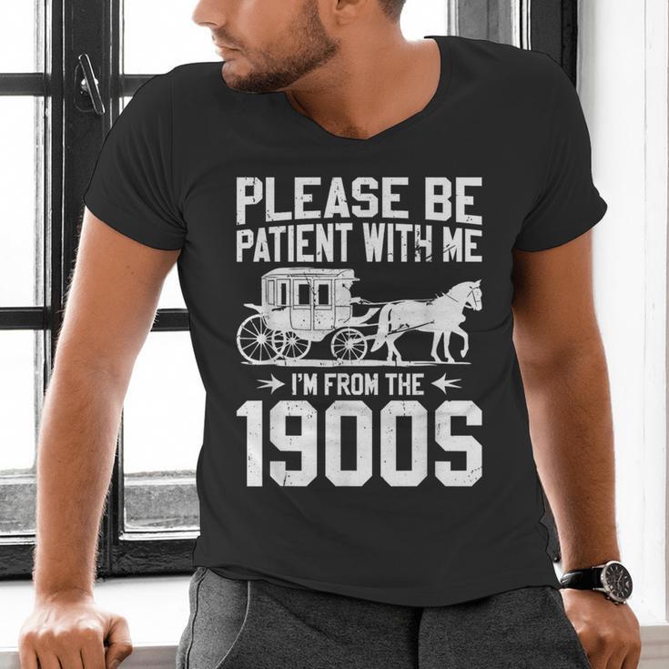 Please Be Patient I'm From The 1900s Over The Hill 90s Men's V-Neck T-Shirt