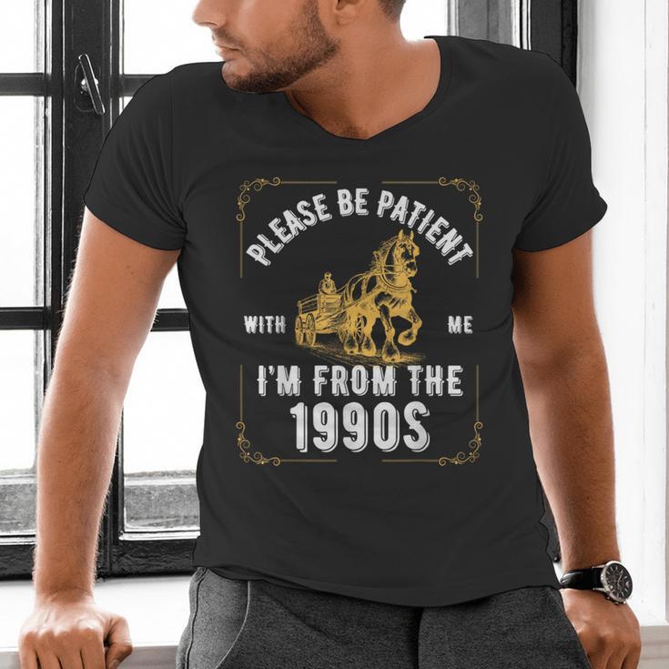 Please Be Patient I'm From The 1900s Saying Men's V-Neck T-Shirt Please Be Patient I'm From The 1900s Saying Men's V-Neck T-Shirt
