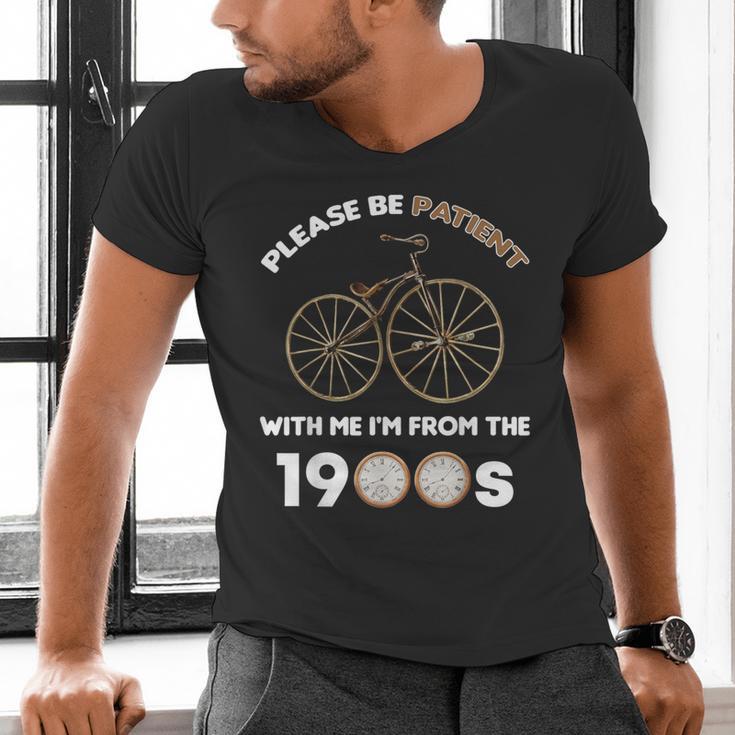 Please Be Patient With Me I'm From The 1900s Vantage Men's V-Neck T-Shirt