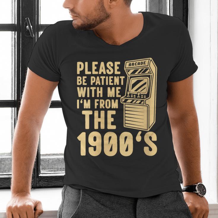 Please Be Patient With Me I'm From The 1900s Womens Shirt Men's V-Neck T-Shirt