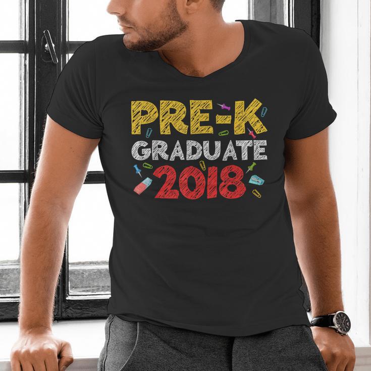 Pre-K Graduate Grad 2018 Graduation Shirt Men's V-Neck T-Shirt