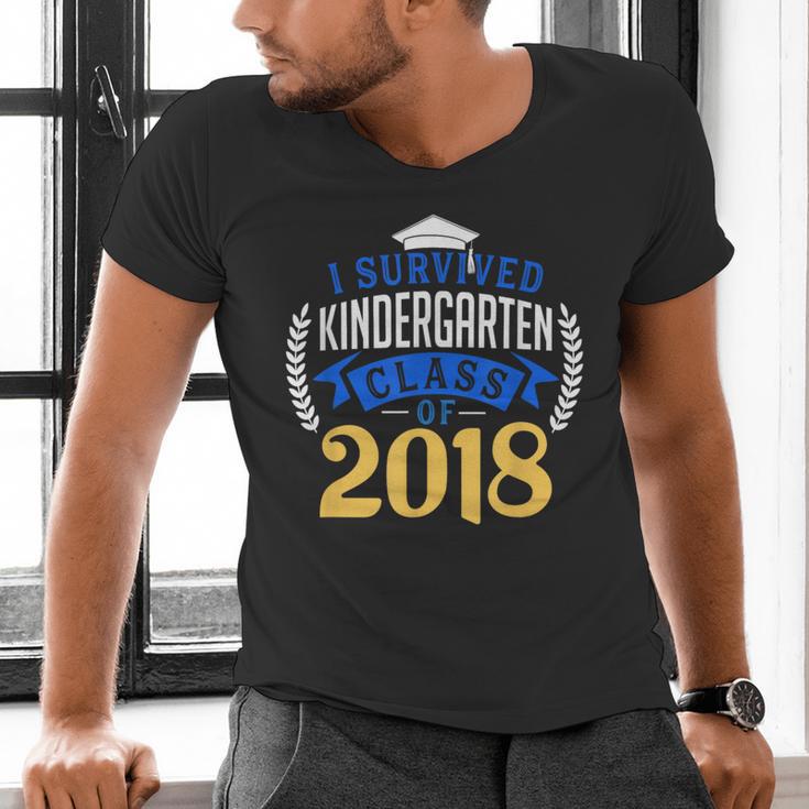 Pre School Graduation Shirts Graduate Grad 2018 Men's V-Neck T-Shirt