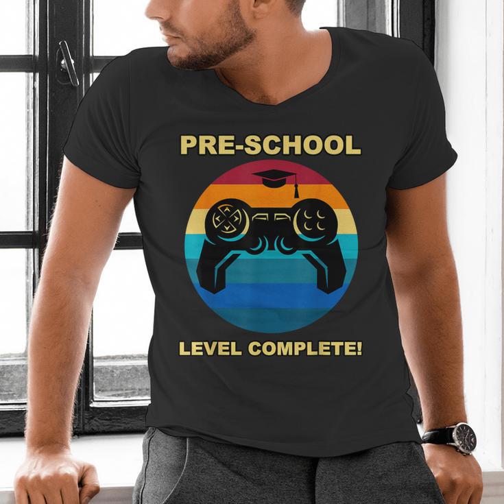 Pre-School Level Complete Graduation Video Gamer PreschoolMen's V-Neck T-Shirt