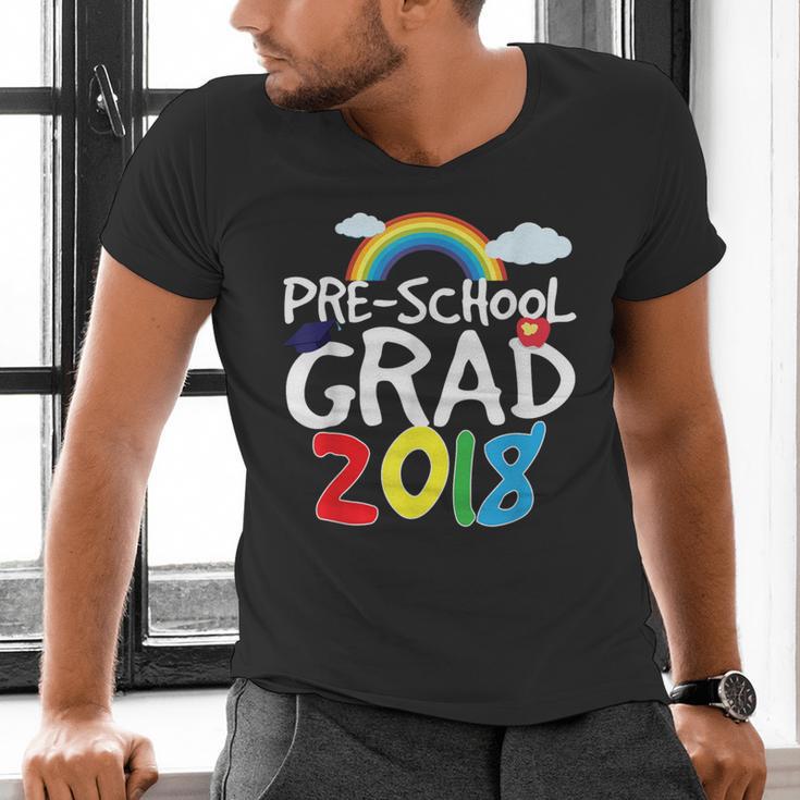 Preschool Graduation 2018 Last Day School Pre K Men's V-Neck T-Shirt