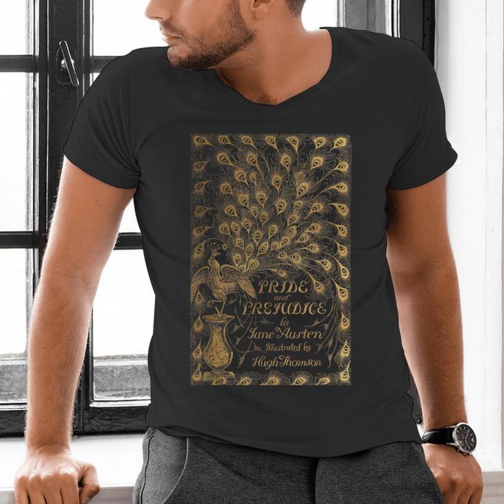 Pride And Prejudice Jane Austen Book Men's V-Neck T-Shirt