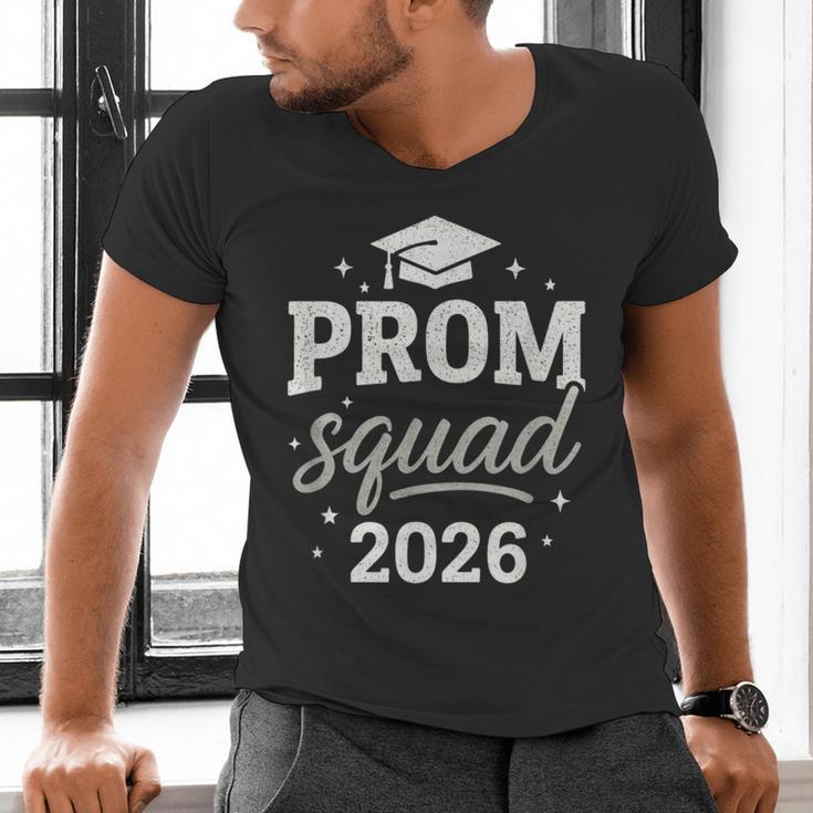 Prom Squad 2026 Graduation Friends Men's V-Neck T-Shirt