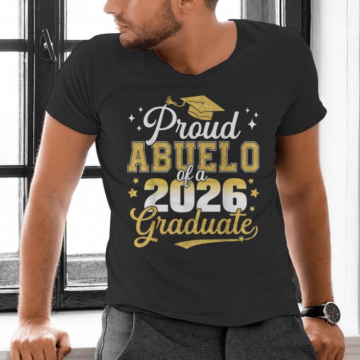 Proud Abuelo Of a Class Of 2026 Graduate Senior Graduation Men's V-Neck T-Shirt
