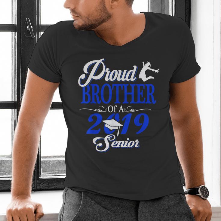 Proud BROTHER Of A Class 2019 Senior Tshirt Graduation Men's V-Neck T-Shirt