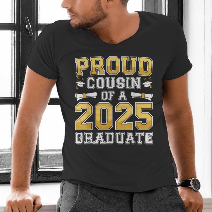 Proud Cousin Of A 2025 Graduate Shirt Class 2025 Graduation Men's V-Neck T-Shirt