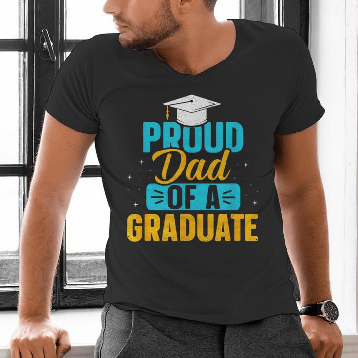 Proud Graduation Dad Father Of Graduates Men's V-Neck T-Shirt