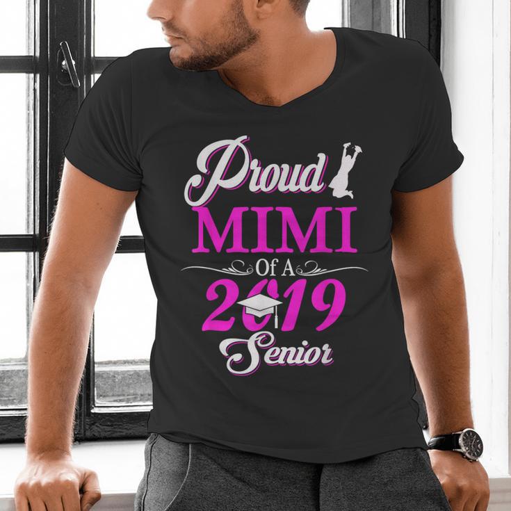 Proud MIMI Of A Class 2019 Senior Tshirt Graduation Men's V-Neck T-Shirt