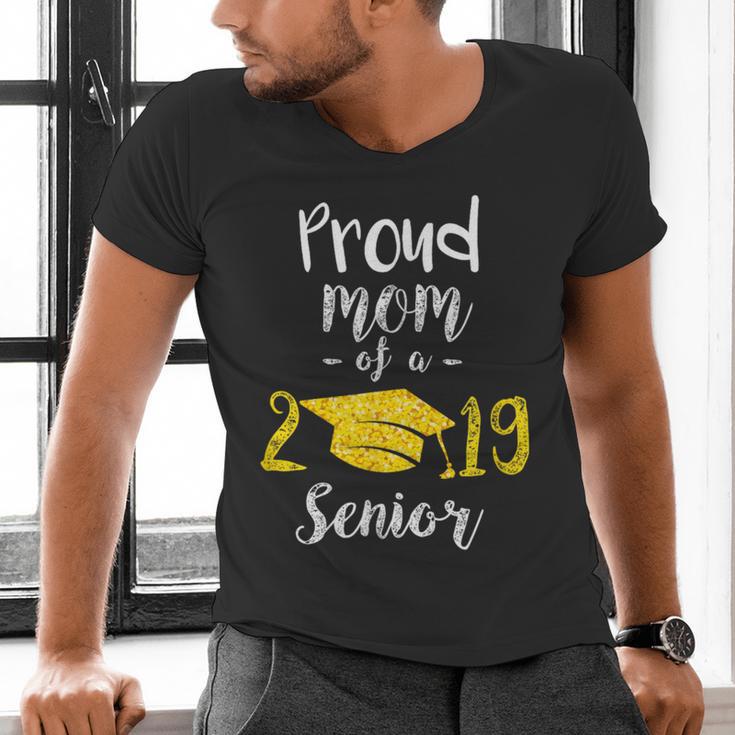 Proud Mom Of a 2019 Senior GraduationShirt Men's V-Neck T-Shirt
