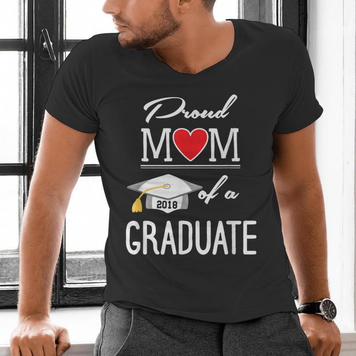 Proud Mom Of A High School Graduation Senior Mom Shirt Men's V-Neck T-Shirt