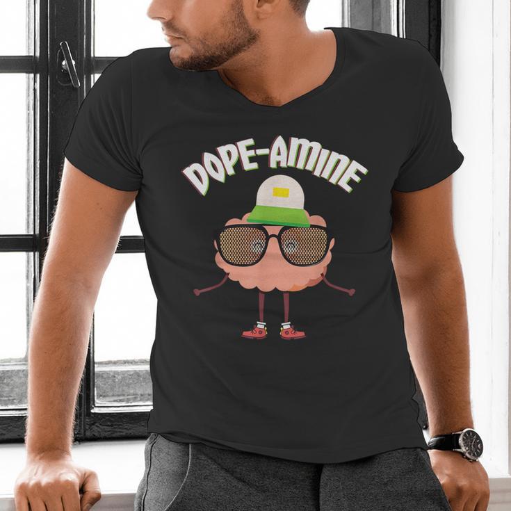 Psychology Major PsyD PhD 2024 Dopamine Graduation Men's V-Neck T-Shirt