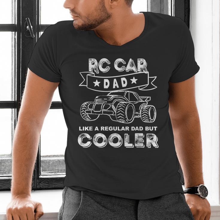 RC Car Dad RC Racing RC Cars Off-Road Men's V-Neck T-Shirt RC Car Dad RC Racing RC Cars Off-Road Men's V-Neck T-Shirt